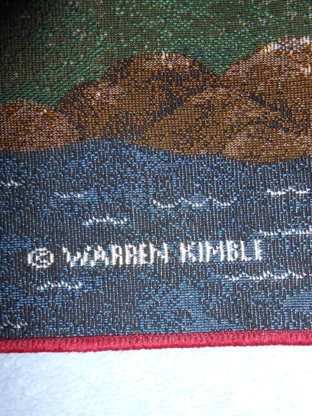4 Warren Kimble Coastal Breeze Lighthouse Sailboat nautical tapestry placemats - Picture 3 of 6